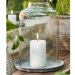 Munnblåst glassklokke med åpning – Høyde 24,5 cm