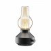 Oppladbar bordlampe Glimt svart/amber – Pr Home