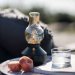 Oppladbar bordlampe Glimt svart/amber – Pr Home