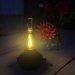 Oppladbar bordlampe Glimt svart/amber – Pr Home