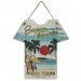 Plateskilt med oppheng «Enjoy summer», 34 x 37 cm