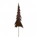 Strikk juletre i metall, 18 cm