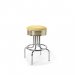Diner barstol retro 66 cm utan rygg gul