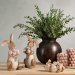 Kaninen Milly med blomster