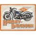 Harley Davidson metallskilt 30 x 40 cm