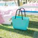 Hinza-veske, liten, Aqua – Green Plastic