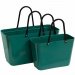 Hinza-veske, liten, mørkegrønn – Green Plastic