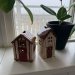 Keramikhus Sjöbod til varmelys, 12,5 cm