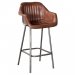 Barstol Icon med skinnsete fra Trademark Living