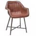 Spisestol Icon i skinn fra Trademark Living