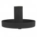 Industriell lysestake, svart, Ø 11 cm
