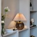Ines lampeskjerm, linnebeige – Pr Home