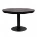 Svart, rundt spisebord «Jack», 120 cm, Trademark Living