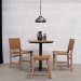 Spisestol James med skinn fra Trademark Living