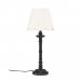 Joy bordlampe Svartbrun / hvit - Pr Home