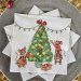 Juleservietter «Tiny Christmas»