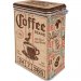 Kaffeboks «Coffee sack» med trykknapp