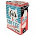 Kaffeboks «Cats & Coffee» med trykkåpning
