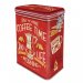 Kaffeboks «Rise and shine Coffeetime» med trykknapp