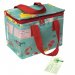 Kjølebag / matpakkebag med verdenskart