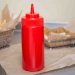 Klemflaske med ketchup, 475 ml, bred åpning