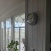 Klokke fra 50-tallet, krom (Plint)