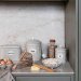 Retro knäckebrødskasse – Beige