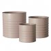 Krukset, 3 stk, matt beige – Wikholm Form