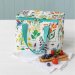 Kjølebag / matpakkebag med villblomster