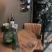 Barstol Astoria med quiltet skinn fra Trademark Living