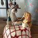 Disney-figuren Lady og Lufsen spiser spaghetti