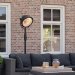 Indus stående terrassevarmer Sunred