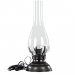 Lampe, elektrisk, antikkbrun