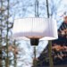 Artix hengende hvit terrassevarmer fra Sunred