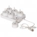 LED-oppladbare stearinlys, 6-pakning