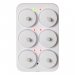 LED-oppladbare stearinlys, 6-pakning