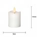 LED-blokklys, 2-pakning, flamme