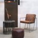 Moore skinn-lenestol fra Trademark Living