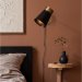 Luna vegglampe, svart, 13 cm – Pr Home