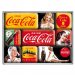 Magnetsett «Yellow Coca-Cola» – 9 små magneter