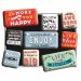Magnetsett «Enjoy Life» med 9 magneter