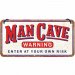 Plateskilt med oppheng «Mancave»