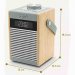 Retroradio Rambler Midi blå/grå – Roberts Radio