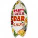 Metallskilt «Tropical bar» 30 x 70 cm