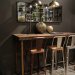 Barstol Copenhagen Shiny med ryggstøtte fra Trademark Living