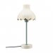 Wera bordslampa offwhite/grön 47cm
