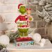 Grinchen med Cindy og «naughty/nice»-skilt – Jim Shore