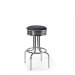 Diner barstol retro utan rygg navy