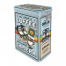 Blikkbeholder «All I need is coffee» med trykknapp
