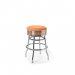 Diner barstol vintage 66 cm utan rygg orange